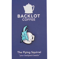 Flying Squirrel Enamel Pin