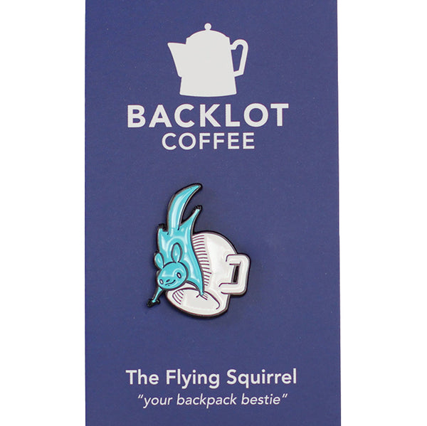 Flying Squirrel Enamel Pin